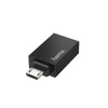 Hama USB OTG Adapter, Micro USB Male - USB A