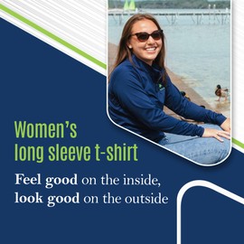 Buoy Up - Women's Performance Quarter-Zip Pullover, Performance Athletic Mock Neck Long Sleeve Pullover (Navy) (US, Alpha, Medium, Regular, Regular, Navy)