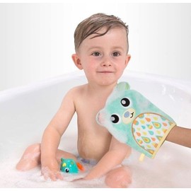 Playgro Friendly Forest Bear Wash Mitt