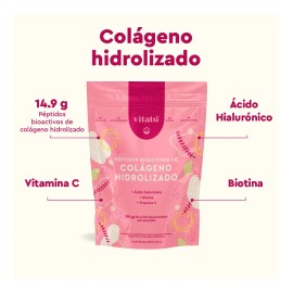 Vitatú Colágeno Hidrolizado Ácido Hialurónico Sabor