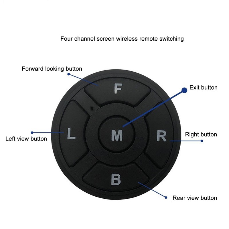 Video Switcher, Intelligent Car Video Switcher Converter, 4 Input 1
