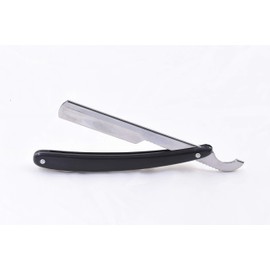 Razor Men's Ustura Razor Blades Men's Shavette Razor with Interchangeable Blades Straight Razor + 100 Derby Blades Shaving Set Wet Razor