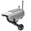 Dummy Fake Surveillance Security Camera,Solar Power LED Fake Camera Outdoor