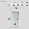 Vent Systems 4x8 Access Panel - Easy Doors ABS Plastic