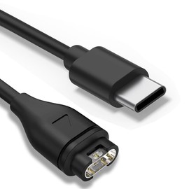 Type C Charging Cable Watch Cable Compatible with Garmin Fenix 7 7x 7 Pro, 6 6S 6X Pro, Fenix 5 5S 5X Plus, Forerunner 165 265 965 955 745 45 55 255, Vivoactive 5 4 3, Venu 2 3 3s, Instinct 2, Epix 2