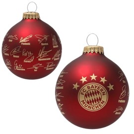 FC Bayern München Christmas Tree Bauble - Signature 2024/25 - Christmas Bauble FCB