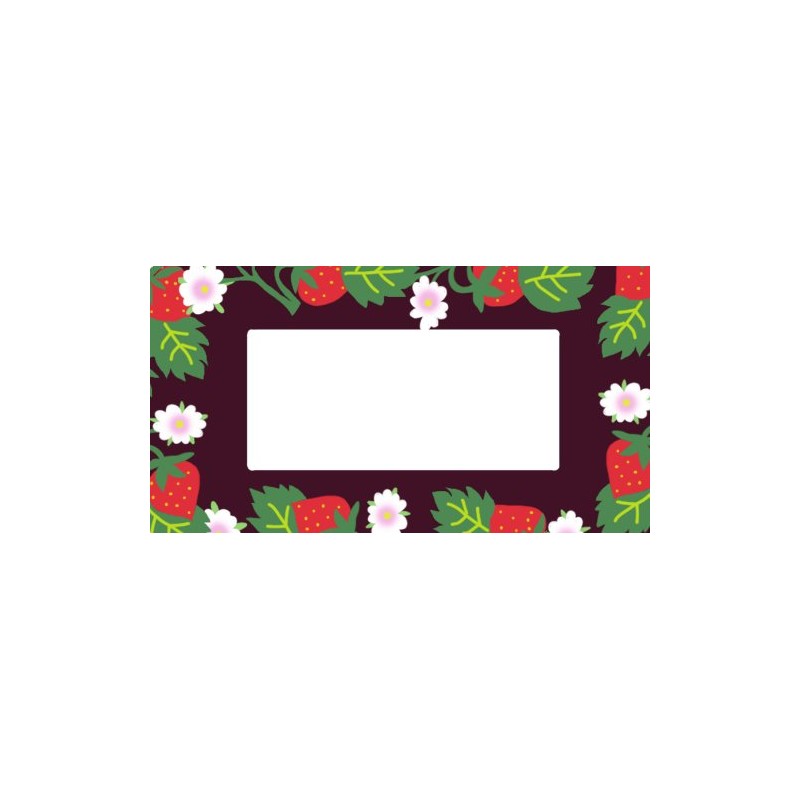 Nutley's 96 Fruity Jam Jar Labels, Four Designs