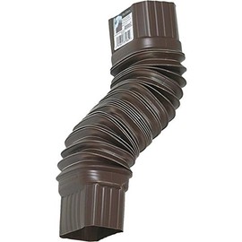 Amerimax Flex Elbow 2 " X 3 " Plastic Brown
