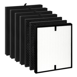 7-Pack Replacement Filters Compatible with Air Doctor 3000, 3000Pro Air Purifier, 1 Air Filter, 2 Activated Carbon and 4 Extra Carbon Pre-Filters