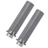 2PCS 20mm Bench Dogs Guide Rail Sliding Slot Stop Aluminum