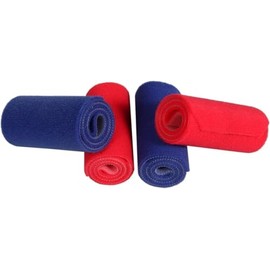 Legion Arms Team Bows Markers Armbands for Airsoft and Paintball Upper Arm Double Velcro Red Blue (Team Bows Red/Blue 4 Pack)