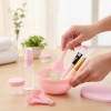 11 Pzs Kit Preparación Mascarilla Facial Bowl Brochas Frasco