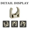 50 Pcs 20mm Conduit Clips Set, Water Pipe Buckle for