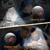 Mudder 6 Pcs Rechargeable LED Work Light with Magnetic Base