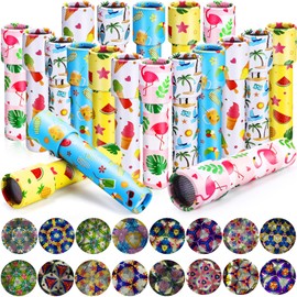 20 Pcs Classic Kaleidoscopes Educational Toys for Party Favors Fun Kaleidoscope Toy for Stock Stuffers Bag Fillers Birthday Party School Classroom Prizes, Random Colors (Summer)