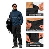SWISSWELL Rain Suit Waterproof Breathable Lightweight Packable 2 Pieces Rainwear