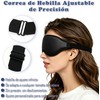 Máscara de sueño 3D para hombres y mujeres,dormir con efecto