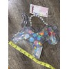 Claire’s Girls clear Glitter Pearl unicorn makeup purse Bag cosmetic