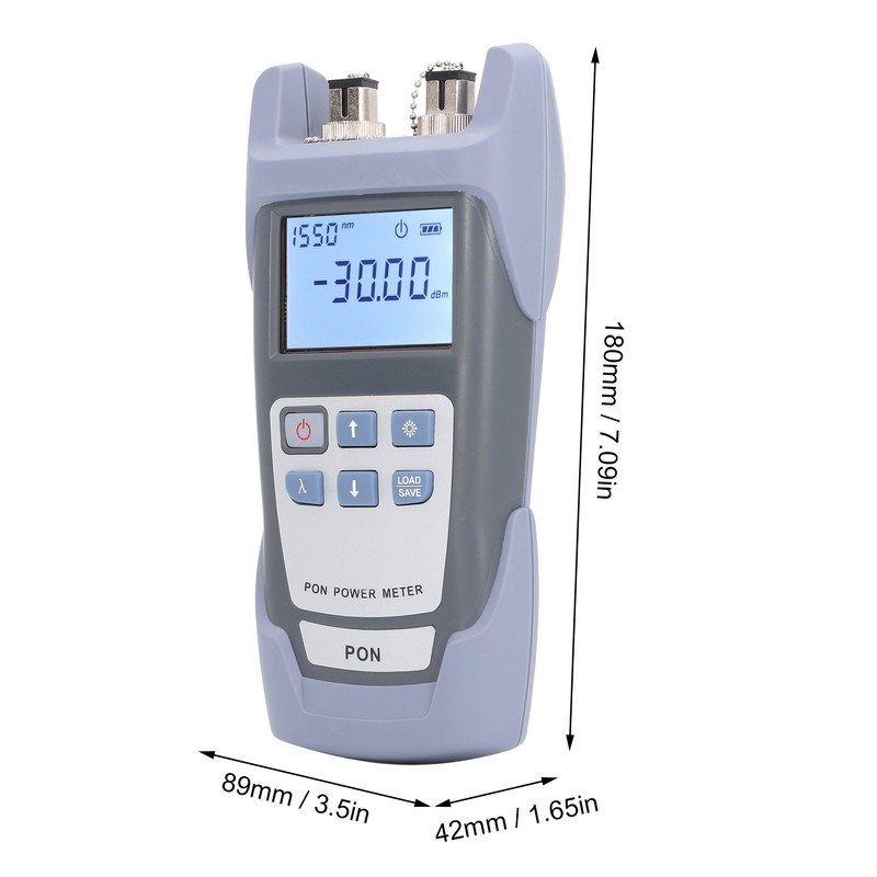 Optical Fiber Power Meter Handheld High Accuracy PON Power Meter