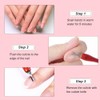 Cuticle Remover, 4 Pcs Cuticle Trimmer, Cuticle Pusher, V Shaped
