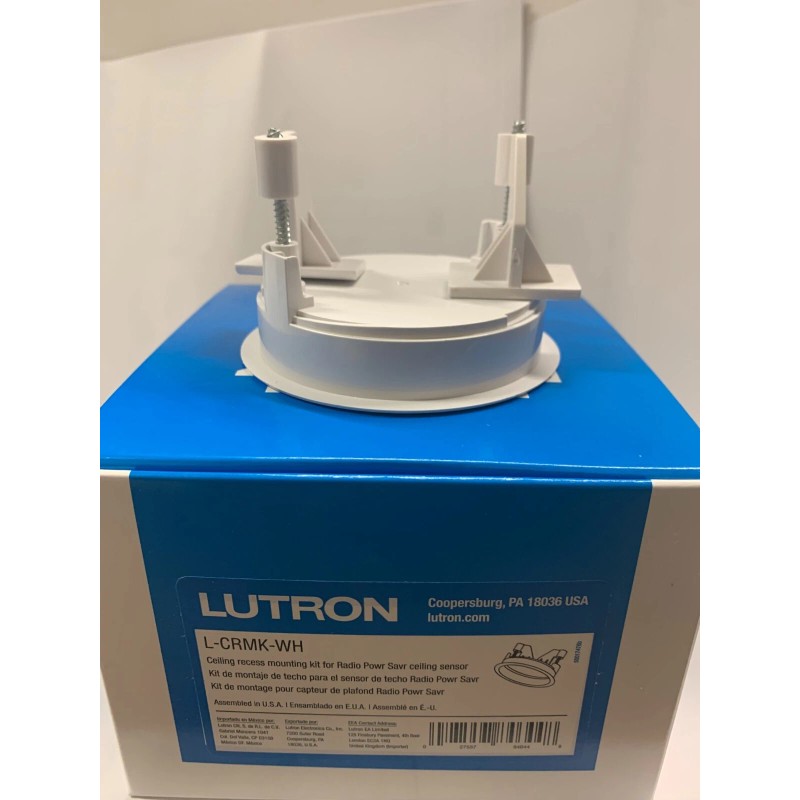 Lutron L-CRMK-WH Ceiling Recess Mount for Radio Powr Savr Sensor