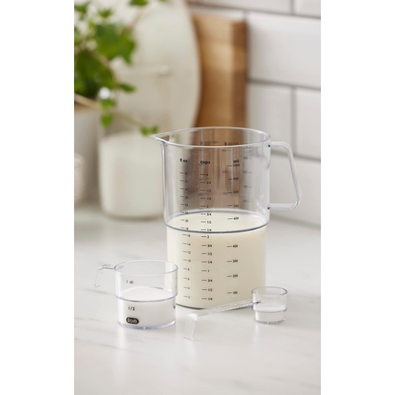 Rosti Mensura SAN Plastic Measuring Cups Set of 3, Measuring