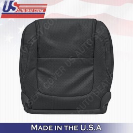 US Auto Seat Cover Inc Front DRIVER Bottom Leather Perf. Seat Cover Black 2011 to 2015 Ford Explorer