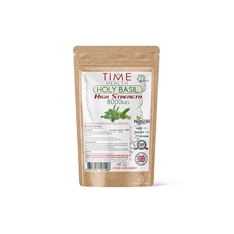 Holy Basil 20:1 (Ocimum Sanctum) 2.5% Ursolic Acid - Zero