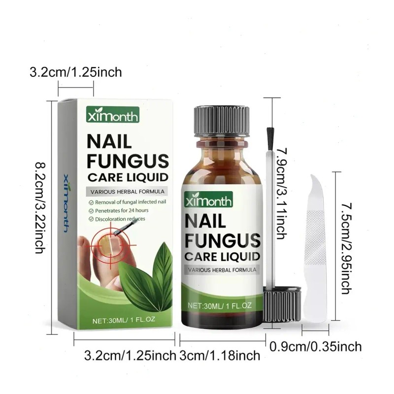 Líquido Para Hongos En Uñas - Cura Hongos Y Onicomicosis