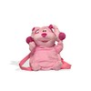 Bizak Blue and Your Plush Backpack Magenta (64117010), pink