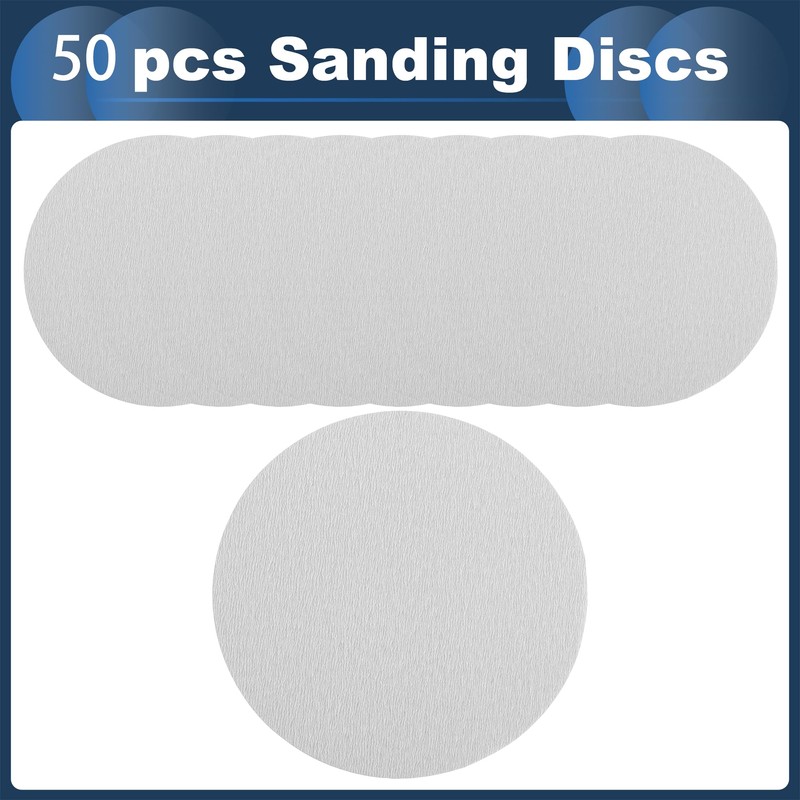 INFINAUTO Sanding Discs, 7.09" 400 Grit Automotive Repair Round Hook
