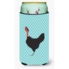 Caroline's Treasures BB8013TBC Naked Neck Chicken Blue Check Tall Boy