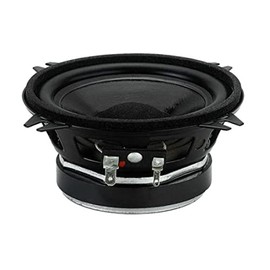 WOOFER CIARE CW100Z Speaker 10.00 cm 100 mm 4 Inch Diameter 40 Watt RMS 80 Watt Max Impedance 4 Ohm Car Doors Rubber Suspension Black Pack of 1