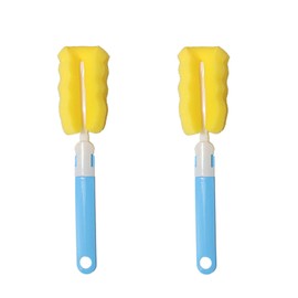 Bottle Wash Sponge, Slim, Brush, Sponge Hole Net, Suspension Design, Cleaning, Cleaning Supplies, Length 8.7 inches (22 cm), Extremely Durable, Compatible with Water Bottles, Bottles, Glasses, Etc