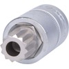 KS Tools 150.9364 1/2" oil drain bit socket, XZN, M16