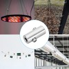 PATIKIL 2pcs 6mm Hole Wire Rope Clip Set 304 Stainless