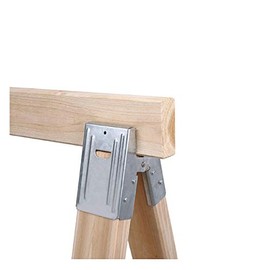 2-Piece Heavy Duty Sawhorse Brackets with 400Lb / 180Kg Capacity (One Pair), TARP-TL-02