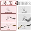 ABONNIE Premade Fans Eyelash Extensions, 400 Fans 6D 8-15mm Mix