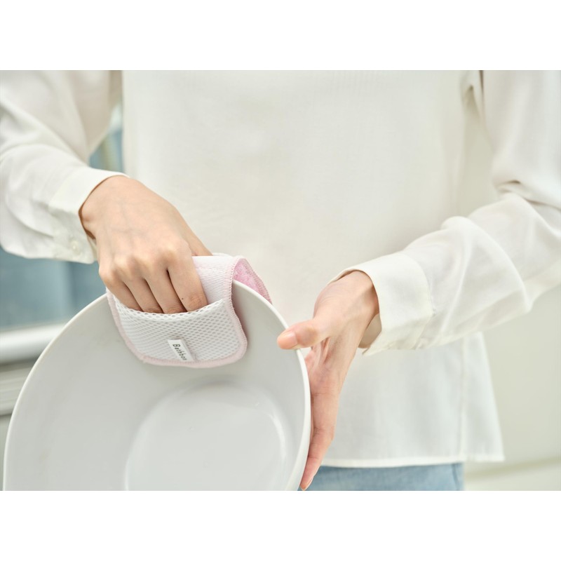 Yamazaki Sangyo 205998 Bath Cleaning, Sponge, Brush, Hand, Handy, Bathbon,