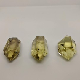 Natural Pure Smoky Citrine. Double terminated Healing Crystal. Manipura Chakra. Solar Energy. Attracts Wealth, Abundance. Chakra Cleaning Metaphysical Meditation Crystal. Spiritual Reiki Crystal.