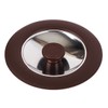Stainless steel lid for sink drain - small approx. 8.8cm Odor Blocking 4ea
