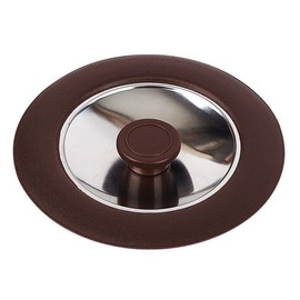 Stainless steel lid for sink drain - small approx. 8.8cm Odor Blocking 4ea