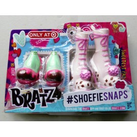 Bratz #Shoefie Snaps Sweetest Pair Ice Cream Cone Doll Shoes [2 pair, new]