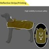 MAMORE Dog Raincoat Reversible,Waterproof Dog Rain Coat Hooded Slicker Poncho