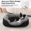 INVENHO Large Dog Beds Large Sized, Washable Orthopedic Warming Soft
