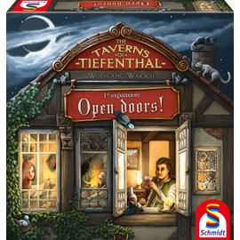 Schmidt | The Taverns of Tiefenthal: Open Doors Expansion | Board Game | Ages 12+ | 2-4 Players | 60 Minutes Playing Time