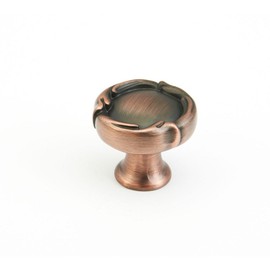Schaub and Company 260 1-5/16" Round Knob from the French Farm Collection, Empire Bronze