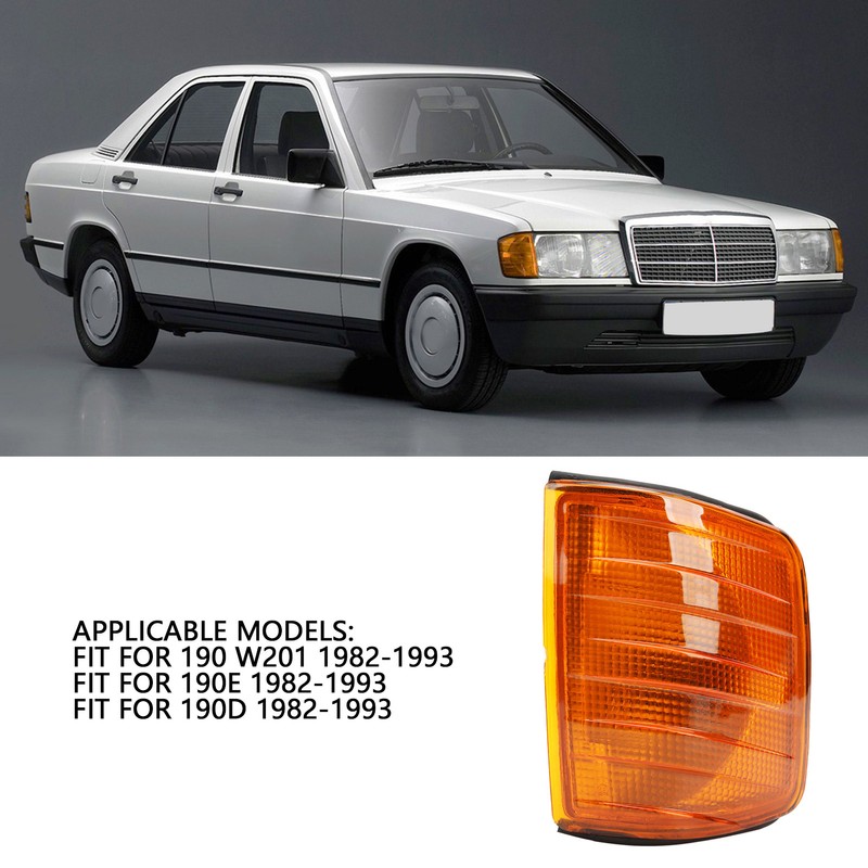Front Turn Signal Corner Light Bright Light Shockproof Clear Visibility