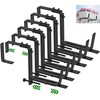 HFHOME 6PCS Adjustable Planter Box Brackets, Brackets for Window Boxes