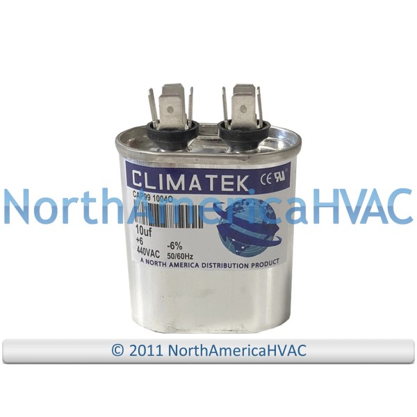 Fits Climatek Climatek Motor Run Capacitor 10 uF MFD 440